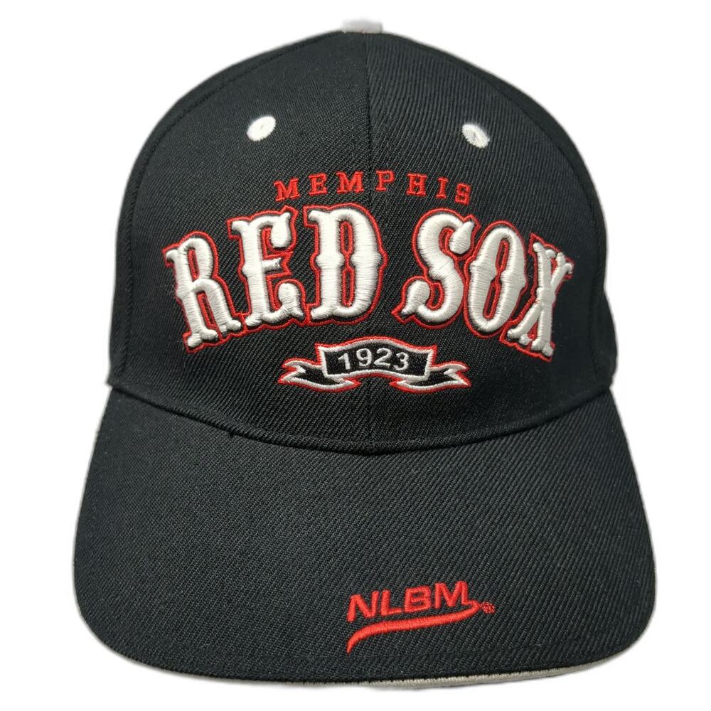 Big Boy Gear Memphis Red Sox Black One Size Cap Hat NLBM Discover Greatness